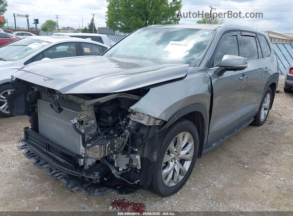 5TDACAB50TS070285 2026 TOYOTA LIMITED Gray წინა მარცხენა ხედი სამი მეოთხედიდან