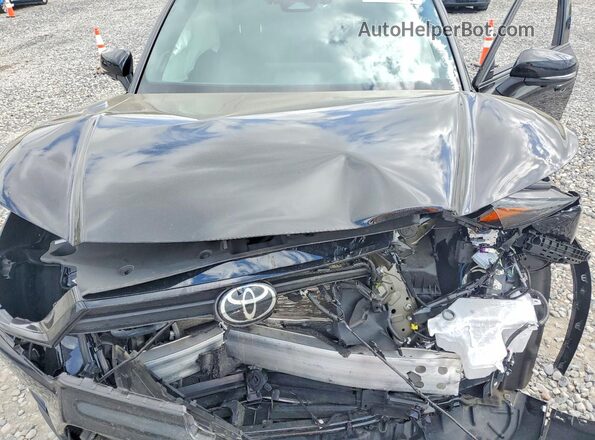 5TDACAB52SS043877 2025 TOYOTA HIGHLANDER HYBRID Black ძრავის განყოფილების ხედი