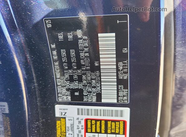 5TDACAB53TS074864 2026 TOYOTA GRAND Blue Vista interior de 360 grados