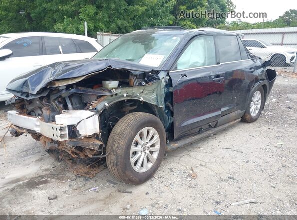 5TDACAB53TS078574 2026 TOYOTA GRAND HIGHLANDER HYBRID Blue Առջևի ձախ երեք քառորդ տեսարան