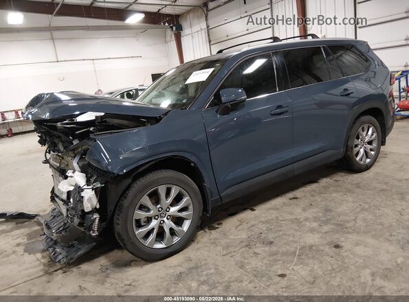 5TDACAB55RS023830 2024 TOYOTA GRAND HIGHLANDER Синий Передняя левая четверть