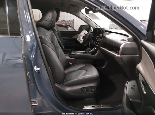 5TDACAB55RS023830 2024 TOYOTA GRAND HIGHLANDER Синий Вид салона спереди