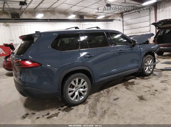 5TDACAB55RS023830 2024 TOYOTA GRAND HIGHLANDER Синий Задняя правая четверть