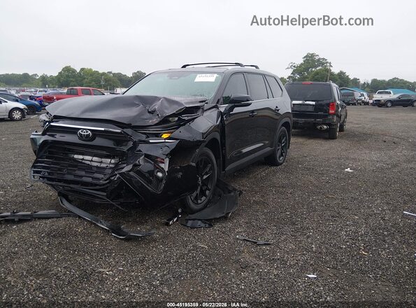 5TDACAB55SS042206 2025 TOYOTA GRAND HIGHLANDER Черный Передняя левая четверть