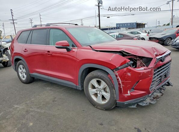 5TDACAB56SS054364 2025 TOYOTA GRAND Red Передня права чверть