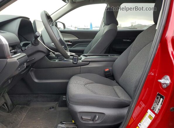 5TDACAB56SS054364 2025 TOYOTA GRAND Red Вид салону спереду