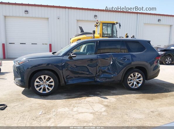 5TDACAB58SS062045 2025 TOYOTA GRAND HIGHLANDER Gray სალონის 360-გრადუსიანი ხედი