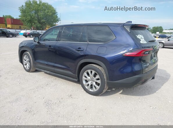 5TDACAB59TS081415 2026 TOYOTA GRAND HIGHLANDER HYBRID Dark Blue Tył lewy