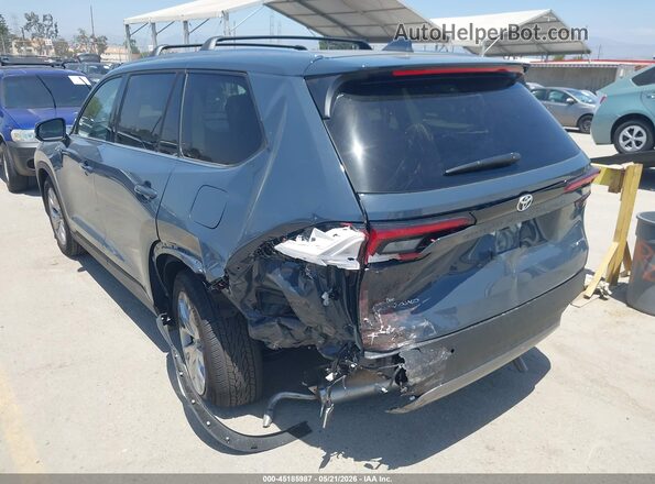 5TDACAB59TS087909 2026 TOYOTA GRAND HIGHLANDER HYBRID Gray Rear left