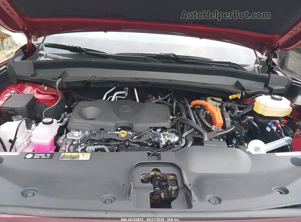 5TDACAB59TS102280 2026 TOYOTA GRAND HIGHLANDER HYBRID Red უკანა ხედი