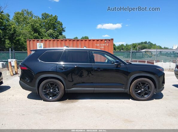 5TDACAB5XTS072805 2026 TOYOTA GRAND HIGHLANDER HYBRID Black უკანა სალონის ხედი