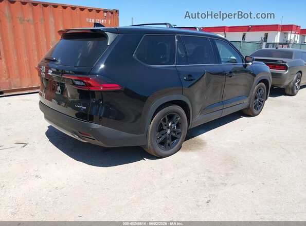 5TDACAB5XTS072805 2026 TOYOTA GRAND HIGHLANDER HYBRID Black უკანა მარჯვენა