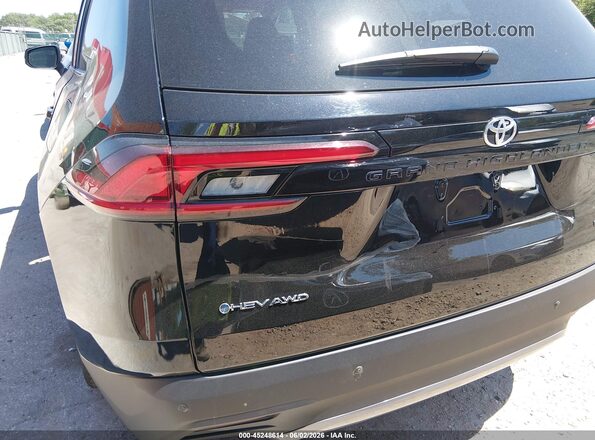 5TDACAB5XTS072805 2026 TOYOTA GRAND HIGHLANDER HYBRID Black 