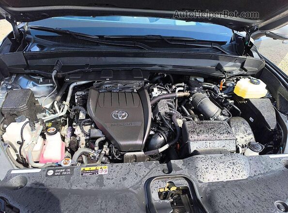 5TDADAB52SS014957 2025 TOYOTA GRAND Gray VIN კოდის სტიკერის ხედი