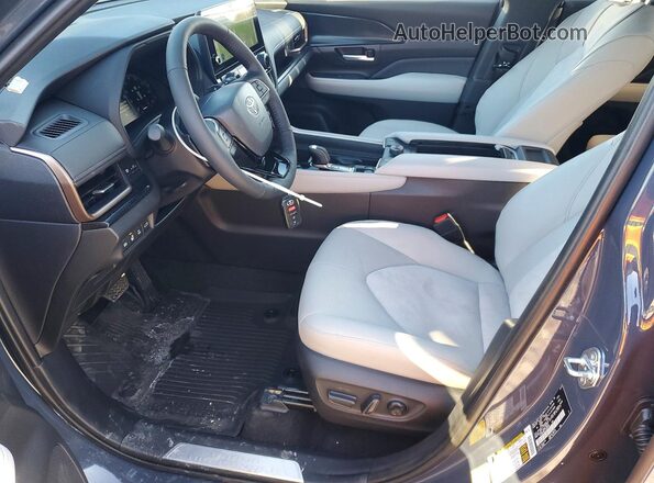 5TDADAB53TS028402 2026 TOYOTA GRAND Blue Widok wnętrza z przodu