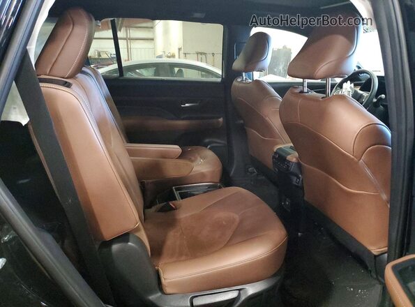5TDADAB54RS009639 2024 TOYOTA HIGHLANDER HYBRID Черный Вид задних сидений