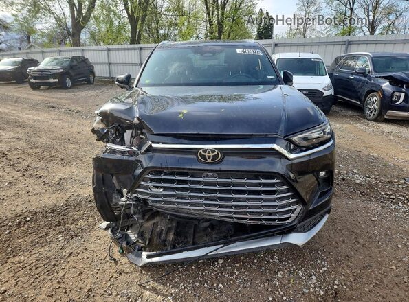5TDADAB54RS009639 2024 TOYOTA HIGHLANDER HYBRID Черный Вид спереди