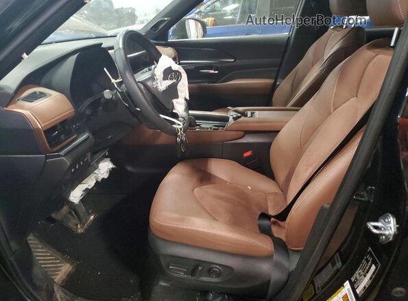 5TDADAB54RS009639 2024 TOYOTA HIGHLANDER HYBRID Черный Вид салона спереди