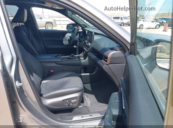 5TDADAB55SS019280 2025 TOYOTA GRAND HIGHLANDER Gray წინა სალონის ხედი