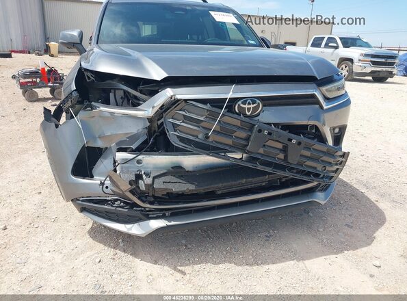 5TDADAB55SS019280 2025 TOYOTA GRAND HIGHLANDER Gray წინა ხედი