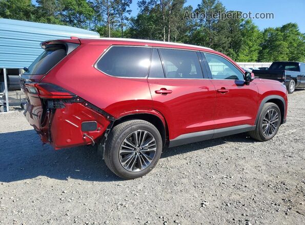 5TDADAB56SS023239 2025 TOYOTA HIGHLANDER HYBRID Red Հետևի աջ