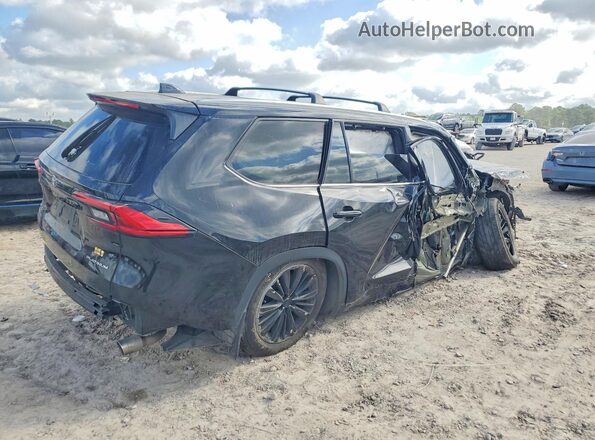 5TDADAB5XRS004199 2024 TOYOTA HIGHLANDER HYBRID Black Tył prawy