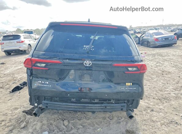 5TDADAB5XRS004199 2024 TOYOTA HIGHLANDER HYBRID Black Widok z tyłu