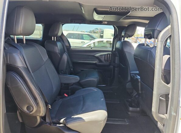 5TDASKFCXNS053191 2022 TOYOTA SIENNA Gray Widok wnętrza z tyłu