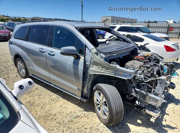 5TDASKFCXNS053191 2022 TOYOTA SIENNA Gray Przód prawy