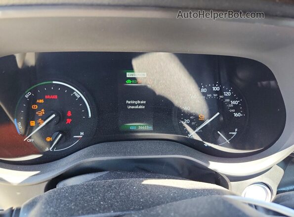 5TDASKFCXNS053191 2022 TOYOTA SIENNA Gray Widok zestawu wskaźników
