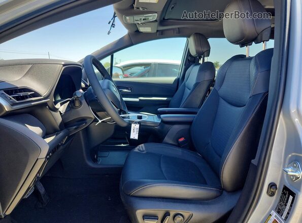 5TDASKFCXNS053191 2022 TOYOTA SIENNA Gray Widok wnętrza z przodu