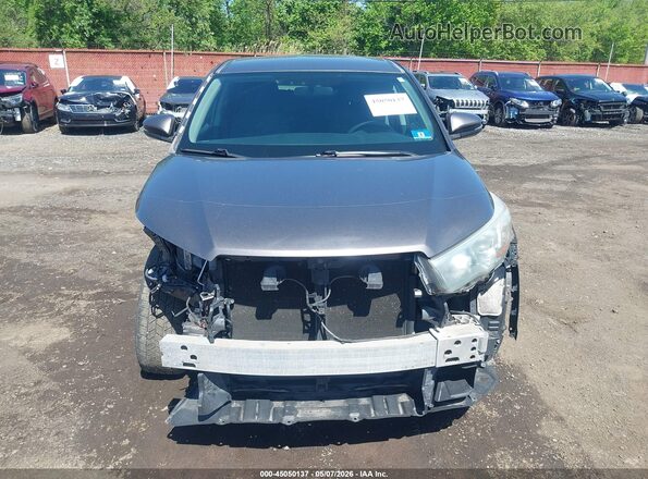 5TDBKRFH1GS269233 2016 TOYOTA LE Gray Вид щитка приладів