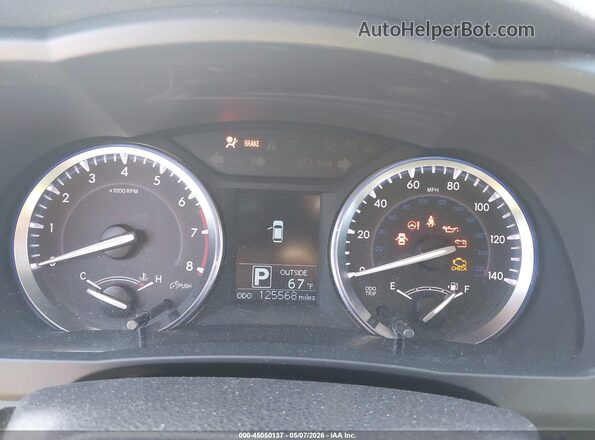 5TDBKRFH1GS269233 2016 TOYOTA LE Gray Вид задніх сидінь