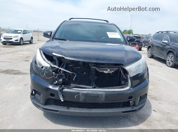 5TDBKRFH3GS300546 2016 TOYOTA LE Black Դիմացի տեսք