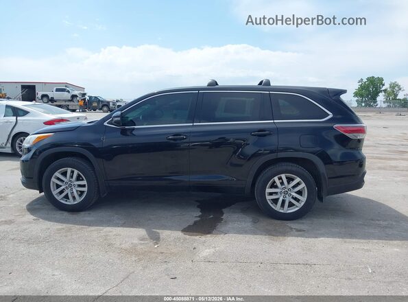 5TDBKRFH3GS300546 2016 TOYOTA LE Black Սալոնի 360 աստիճան տեսք