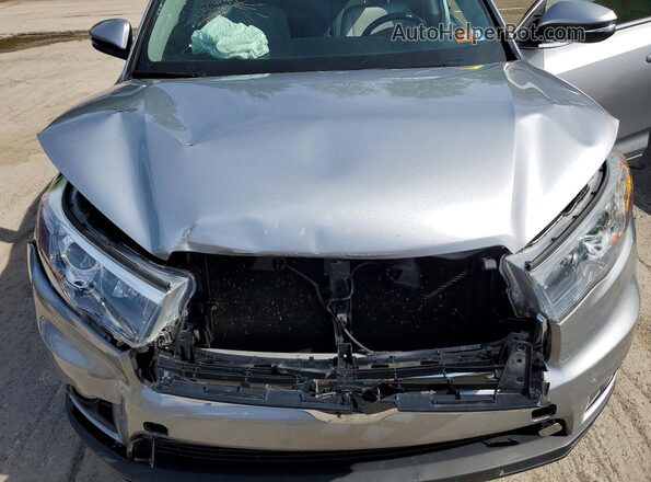 5TDBKRFHXGS233654 2016 TOYOTA HIGHLANDER Silver 
