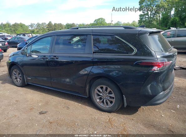 5TDBRKEC3MS049189 2021 TOYOTA SIENNA Black სალონის 360-გრადუსიანი ხედი