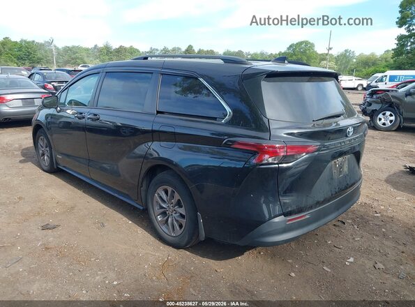 5TDBRKEC3MS049189 2021 TOYOTA SIENNA Black უკანა მარცხენა
