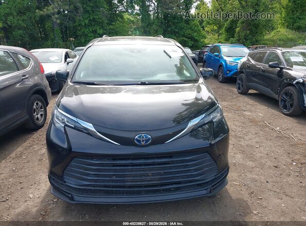 5TDBRKEC3MS049189 2021 TOYOTA SIENNA Black ხელსაწყოთა პანელის ხედი