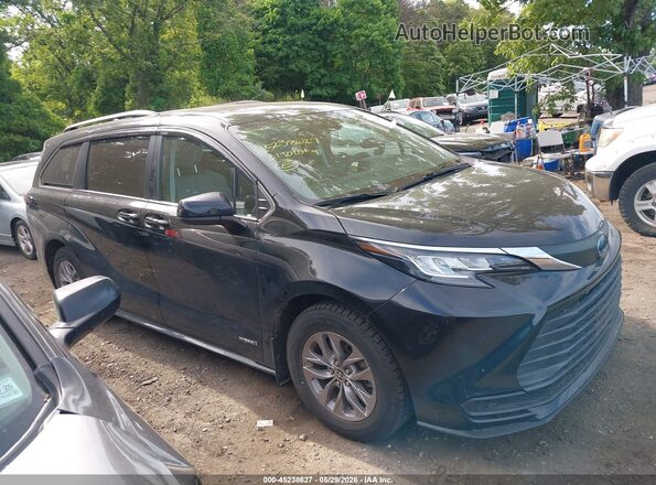 5TDBRKEC3MS049189 2021 TOYOTA SIENNA Black უკანა სალონის ხედი