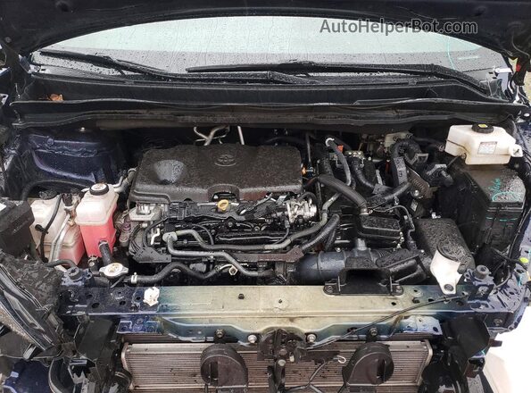 5TDBRKEC4NS131840 2022 TOYOTA SIENNA Blue Vista del compartimento del motor