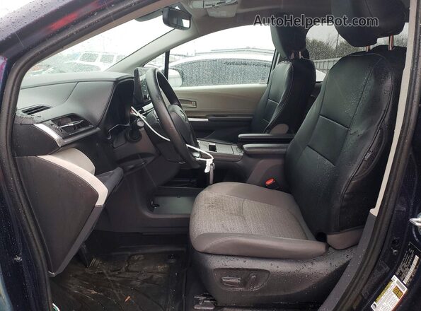 5TDBRKEC4NS131840 2022 TOYOTA SIENNA Blue Vista interior delantera