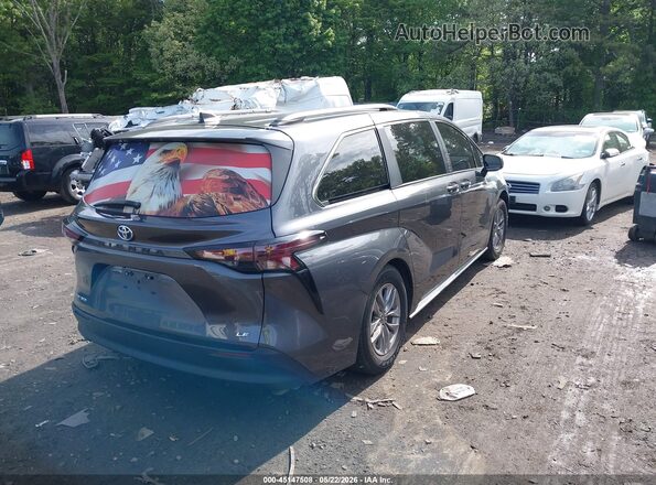 5TDBSKFC1SS175096 2025 TOYOTA SIENNA Серый Задняя правая четверть