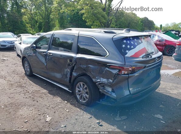 5TDBSKFC1SS175096 2025 TOYOTA SIENNA Серый Задняя левая четверть