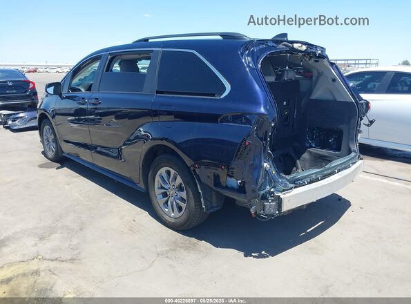 5TDBSKFC6PS099446 2023 TOYOTA SIENNA Синий Задняя левая четверть