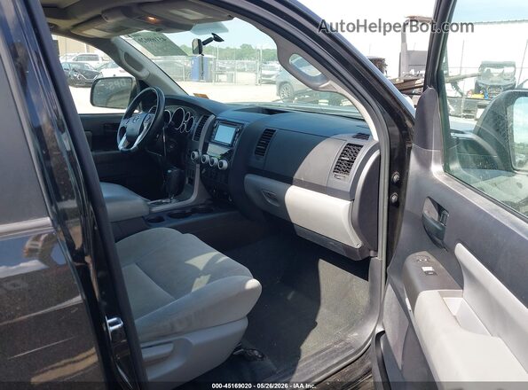 5TDBW5G16GS136725 2016 TOYOTA SEQUOIA Black წინა სალონის ხედი