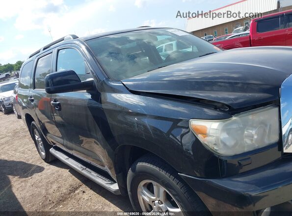 5TDBW5G16GS136725 2016 TOYOTA SEQUOIA Black უკანა სალონის ხედი
