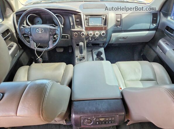 5TDBY5G11JS158407 2018 TOYOTA SEQUOIA Silver Vista del salpicadero