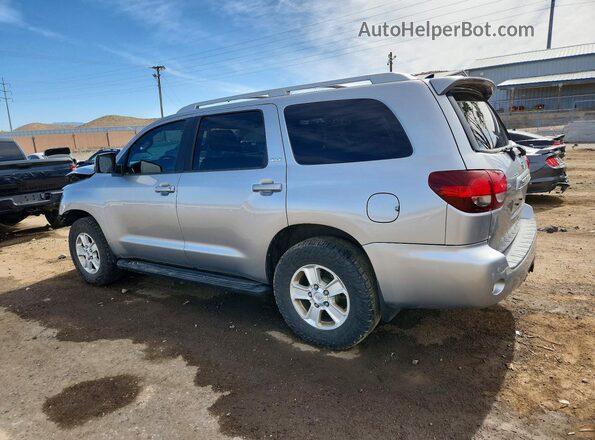 5TDBY5G11JS158407 2018 TOYOTA SEQUOIA Silver Trasero izquierdo