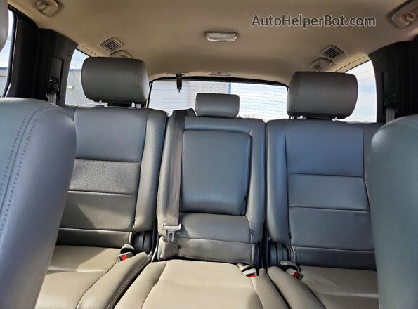 5TDBY5G11JS158407 2018 TOYOTA SEQUOIA Silver Vista de los asientos traseros